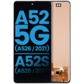 LCD Assembly Without Frame (Without Finger Print Sensor) Compatible For Samsung Galaxy A52 5G (A526 / 2021) / A52S (A528 / 2021) (Aftermarket: Incell) (All Colors)