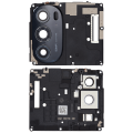 Antenna Cover with Back Camera Lens Compatible For Motorola Moto Edge Plus / Edge 30 Pro (XT2201-1/4) / Edge X30 5G (XT2201 -2/6 /2022) (Black)