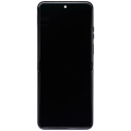 Main OLED Assembly With Frame Compatible For Motorola Moto Razr Plus / Razr 40 Ultra (XT2321-3 / 2023) (Refurbished) (Infinite Black)