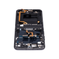 Main OLED Assembly With Frame Compatible For Motorola Moto Razr Plus / Razr 40 Ultra (XT2321-3 / 2023) (Refurbished) (Infinite Black)