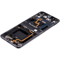 Main OLED Assembly With Frame Compatible For Motorola Moto Razr Plus / Razr 40 Ultra (XT2321-3 / 2023) (Refurbished) (Infinite Black)