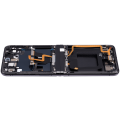 Main OLED Assembly With Frame Compatible For Motorola Moto Razr Plus / Razr 40 Ultra (XT2321-3 / 2023) (Refurbished) (Infinite Black)