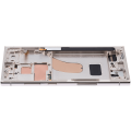 OLED Assembly With Frame Compatible For Samsung Galaxy S23 Ultra (US & International) (Aftermarket Plus) (Cream)