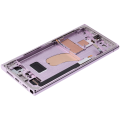 OLED Assembly With Frame Compatible For Samsung Galaxy S23 Ultra (US & International) (Aftermarket Plus) (Lavender)