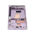 OLED Assembly With Frame Compatible For Samsung Galaxy S23 Ultra (US & International) (Aftermarket Plus) (Lavender)