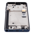 LCD Assembly With Frame Compatible For Motorola Moto G Stylus 5G (XT2215 / 2022) (Refurbished) (Steel Blue)