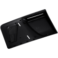 Console Shell Compatible For PlayStation 5 Slim (Black) (2 Piece Set)