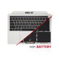 Top Case Assembly (With Battery And Keyboard) Compatible For MacBook Pro 13" (A2159 / Mid 2019) (US English) (Used OEM Pull: Grade A) (Silver)