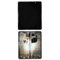 Inner OLED Assembly With Frame Compatible For Samsung Galaxy Z Fold 5 5G (US & International) (Service Pack) (Cream)