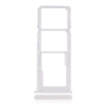 Dual Sim Card Tray Compatible For Samsung Galaxy A04 (A045 / 2022) (White)