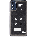 Mid-Frame Housing With Camera Lens Compatible For Motorola Moto G 5G (XT2213 / 2022) (Moonlight Gray)