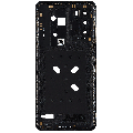 Mid-Frame Housing With Camera Lens Compatible For Motorola Moto G 5G (XT2213 / 2022) (Moonlight Gray)