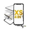 4 in 1 With Frame Included (Front Glass + OCA + Short Touch + OCA Pre-Installed) Compatible For iPhone XS (OCA Master)