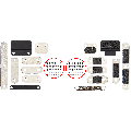 Full Set Small Metal Bracket And Screw Set Compatible For MacBook Pro 14" (A2442 / Late 2021)