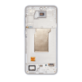 OLED Assembly With Frame Compatible For Samsung Galaxy A35 5G (A356 / 2024) (Refurbished) (Iceblue)