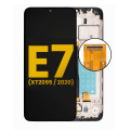 LCD Assembly With Frame Compatible For Motorola Moto E7 (XT2095 / 2020) (Refurbished) (All Colors)