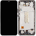 OLED Assembly With Frame Compatible For Samsung Galaxy A34 5G (A346 / 2023) (Refurbished) (Graphite)