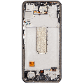 OLED Assembly With Frame Compatible For Samsung Galaxy A34 5G (A346 / 2023) (Refurbished) (Graphite)