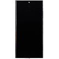 OLED Assembly With Frame Compatible For Samsung Galaxy S23 Ultra (US & International) (Refurbished) (Graphite / Red)