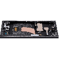OLED Assembly With Frame Compatible For Samsung Galaxy S23 Ultra (US & International) (Refurbished) (Graphite / Red)