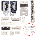 Full Set Small Metal Bracket And Screw Set Compatible For MacBook Air 13" (A2681 / Mid 2022)