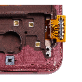 OLED Assembly With Frame Compatible For Samsung Galaxy S20 FE 4G / 5G (Refurbished) (Cloud Red) 