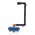 Home Button With Flex Cable Compatible For Samsung Galaxy S6 Edge (Blue)