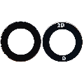 Back Camera (Macro) Lens (Glass Only) With Adhesive Compatible For Xiaomi Redmi Note 12T Pro / Poco X4 GT