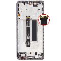 OLED Assembly With Frame Compatible For Xiaomi Redmi Note 13 Pro Plus (Refurbished) (Purple)