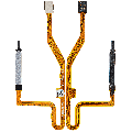 Fingerprint Reader With Flex Cable Compatible For Xiaomi Redmi Note 12T Pro / Poco X4 GT (White)