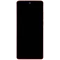 OLED Assembly With Frame Compatible For Motorola Moto G Stylus 5G (XT2419 / 2024) (Refurbished) (Scarlet Wave)