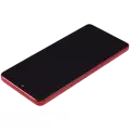 OLED Assembly With Frame Compatible For Motorola Moto G Stylus 5G (XT2419 / 2024) (Refurbished) (Scarlet Wave)