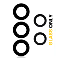 Back Camera Lens (Glass Only) With Adhesive Compatible For Samsung Galaxy A73 5G (A736 / 2022) (5 Piece Set)
