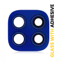 Back Camera Lens With Adhesive Compatible For Motorola Moto G9 Play (XT2083 / 2020) (Blue)