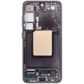 OLED Assembly With Frame Compatible For Samsung Galaxy S24 5G (US & International Version) (Refurbished) (Onyx Black)