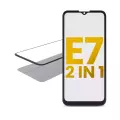 2 in 1 Front Glass With OCA Pre-Installed Compatible For Motorola Moto E7 (XT2095 / 2020)