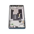 OLED Assembly With Frame Compatible For Motorola Moto Edge 50 Fusion 5G (XT2429 / 2024) (Refurbished) (Forest Blue)