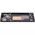 OLED Assembly With Frame Compatible For Motorola Edge 30 Ultra (XT2201 / 2022) (Refurbished) (Interstellar Black)