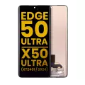 OLED Assembly Without Frame Compatible For Motorola  Moto Edge 50 Ultra / X50 Ultra (XT2401 / 2024) (Refurbished) (All Colors)