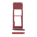 Single Sim Card Tray Compatible For Motorola  Moto G7 (XT1962 / 2019)  / Moto G7 Plus (XT1965 / 2019) (Viva Red)