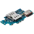 Charging Port Board With Sim Card Reader Compatible For Samsung Galaxy S24 Plus 5G (S926N) (Korean Version) (Premium)