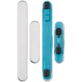 Hard Buttons (Power / Volume) Compatible For Samsung Galaxy S24 FE 5G (Premium) (Gray)