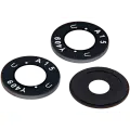 Back Camera Lens (Glass Only) With Adhesive Compatible For Samsung Galaxy A15 4G (A155 / 2023) / A15 5G (A156 / 2023) (3 Piece Set)