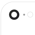 Back Camera Lens With Bracket & Bezel Compatible For iPhone 7 (10 Pack) (Real Sapphire l Premium)