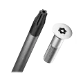 Kraftform Micro Precision Tamper-proof Torx screwdriver TX8 X 60 MM (2067) (Wera) 
