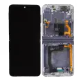 Inner OLED Assembly With Frame Compatible For Samsung Galaxy Z Flip 4 5G (US & International Version) (Refurbished) (Bora Purple)