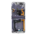 Inner OLED Assembly With Frame Compatible For Samsung Galaxy Z Flip 4 5G (US & International Version) (Refurbished) (Bora Purple)