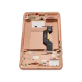 OLED Assembly With Frame Compatible For Motorola Moto Edge 50  (XT2407-3 / 2024) (Refurbished) (Peach Fuzz)