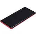 OLED Assembly With Frame Compatible For Motorola Moto G85 (XT2427-3 / 2024) (Refurbished) (Magenta)
