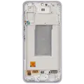 OLED Assembly With Frame Compatible For Samsung Galaxy A36 5G (A366 / 2025) (Refurbished) (Lavender)